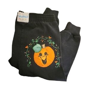 Grandma made Puffy Paint Pumpkin Joggers